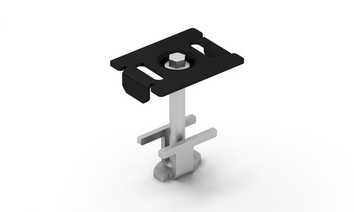 Weland Mittklämma komplett – Svart