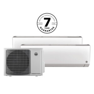 Duo split värmepump